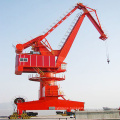 Fix base dry river port portal jib crane